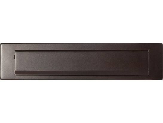 GPF Briefplaat met valklep 280x45 DARK BLEND