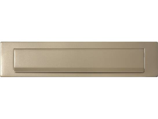 GPF Briefplaat met valklep 280x48 CHAMPAGNE BLEND
