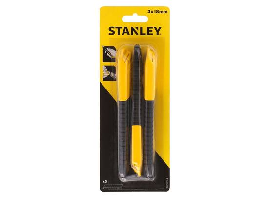 Stanley Afbreekmes Tripack 18MM