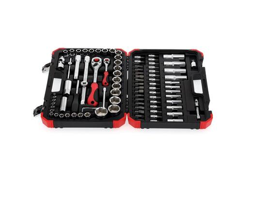 Gedorered Dopsleutelset 1/2"+1/4" R46003094 94-delig