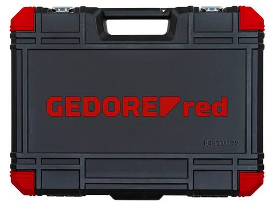 Gedore Red Dopsleutelset 1/2"-3/8"-1/4" R45603172 172-delig