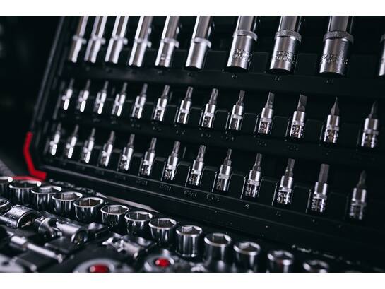 Gedore Red Dopsleutelset 1/2"-3/8"-1/4" R45603172 172-delig
