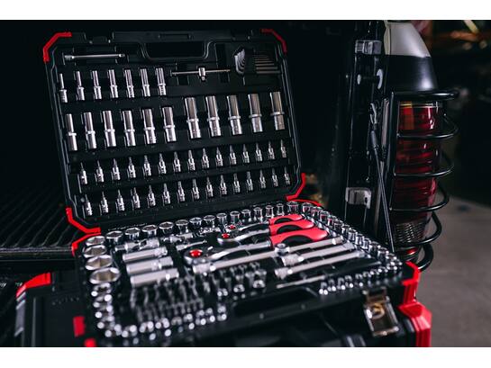 Gedore Red Dopsleutelset 1/2"-3/8"-1/4" R45603172 172-delig