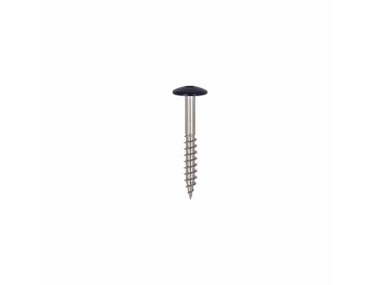 Dak&Gevel Kleurkopschroef RVS A2 Staalblauw RAL5011 - 50ST. 4,8x25MM