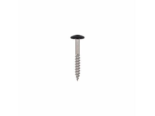 Dak&Gevel Kleurkopschroef RVS A2 Zwart RAL9005 - 50ST. 4,8x38MM