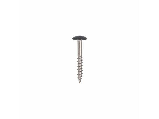 Dak&Gevel Kleurkopschroef RVS A2 Grijs RAL7012 - 50ST. 4,8x38MM