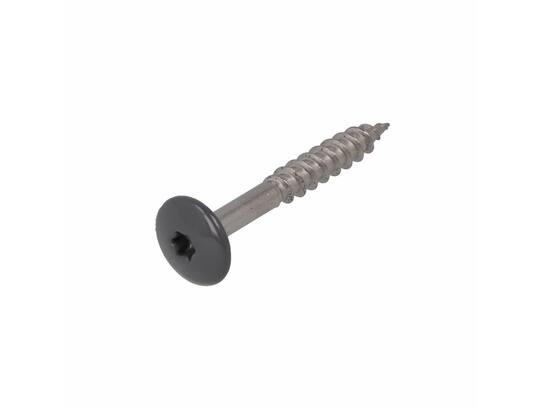 Dak&Gevel Kleurkopschroef RVS A2 Grijs RAL7012 - 50ST. 4,8x38MM