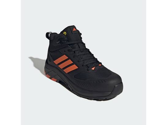 Adidas Veiligheidsschoen zwart/oranje S3S Gradix Mid maat 43