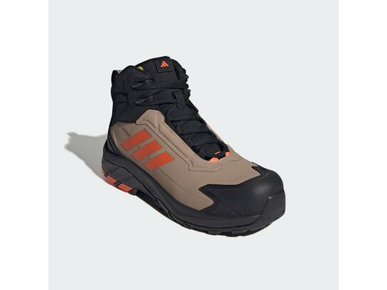 Adidas Veiligheidsschoen bruin/oranje S3S Granor Mid maat 42