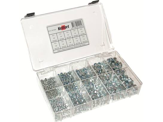 Kelfort Assortimentsdoos moeren/borgmoeren nummer 24