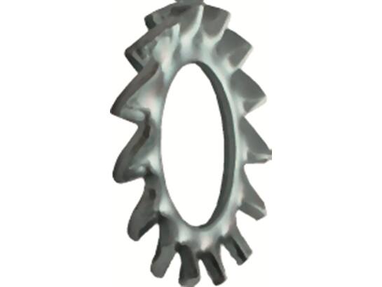 KELFORT Tandveerring verzinkt DIN 6798A M12