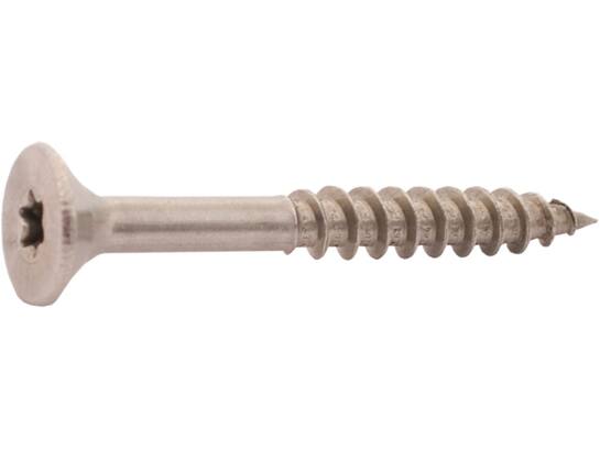 Kelfort Spaanplaatschroef platte kop rvs torx 4.0X70 100st