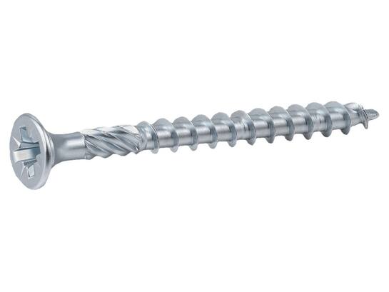 Kelfort Spaanplaatschroef Silverdrill 2.0 verzinkt PK deeldraad PZ2 4.0X40 200 stuks