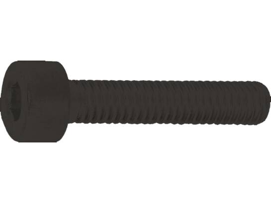 KELFORT Inbusbout cilinderkop zwart DIN 912 M10X100
