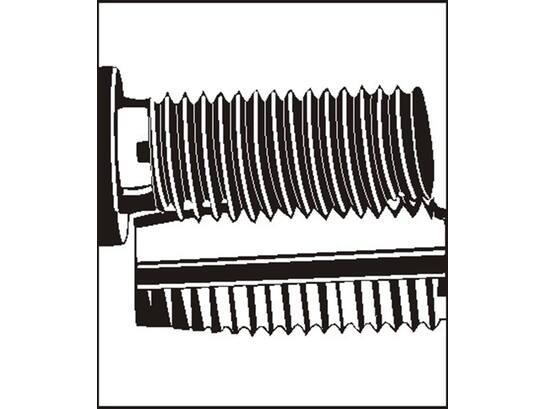 V-Coil Draadbus 100 stuks M8X1,25