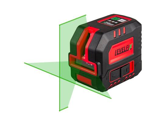 LEVELFIX Kruislijnlaser groen CL120G met statief