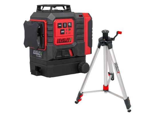 LEVELFIX Kruislijnlaser groen CCL283G met statief