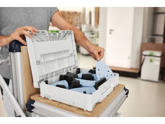 Festool Systainer schuurbladen GRANAT SYS-STF DELTA GR-SET