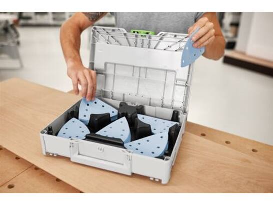 Festool Systainer schuurbladen GRANAT SYS-STF DELTA GR-SET