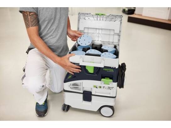 Festool Systainer schuurbladen GRANAT SYS-STF D125 GR-SET