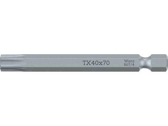 WERA Krachtbit Torx 867/4Z T10x70mm