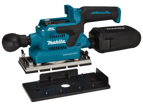 Makita Vlakschuurmachine in doos DBO380Z 18V