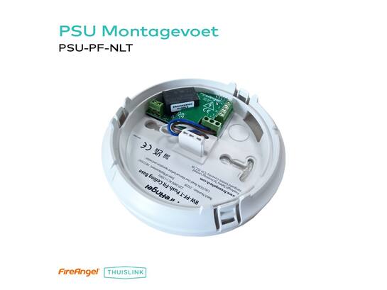 Fire angel relais rookmeldervoet PSU-PF-NLT 24V/2W