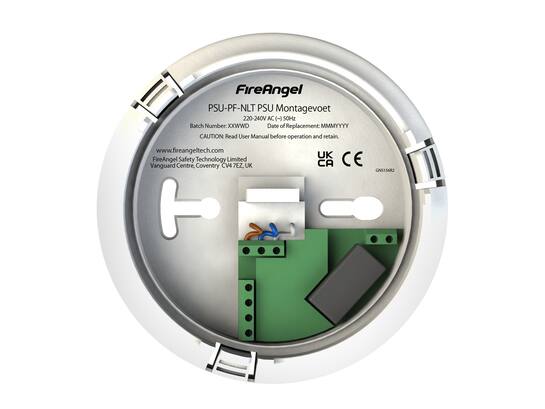 Fire angel relais rookmeldervoet PSU-PF-NLT 24V/2W