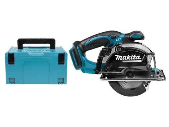 MAKITA Metaal cirkelzaag 136MM body in Mbox DCS552ZJ 18V