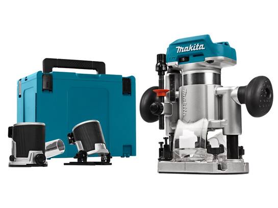 Makita Boven- en kantenfreesmachine body in Mbox DRT50ZJX2 18V
