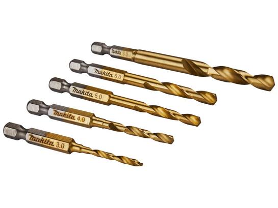 Makita Metaalborenset HSS 5-delig