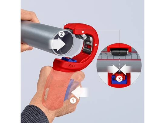 Knipex pijpsnijder 90 23 02 BK