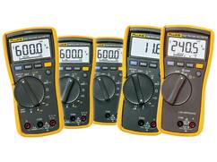 Fluke-114 EUR TRMS multimeter met meetsnoeren