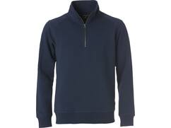 Clique sweater Classix Half zip dark marine maat M
