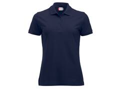 Clique Poloshirt Manhattan dames dark navy maat S
