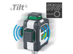 Laserliner CompactPlane-Laser 3G Set 150 cm (Green, Tilt, BLE, softbag)