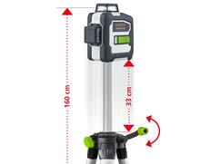Laserliner CompactPlane-Laser 3G Set 150 cm (Green, Tilt, BLE, softbag)