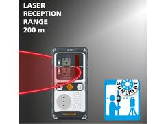 Laserliner Qadrum Compact 210 S (2 x Lithium, remote)