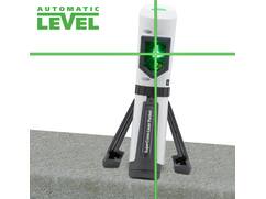Laserliner SuperCross-Laser Pocket (cool grey, cable, pouch, in stage display)