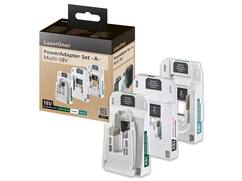 Laserliner Adapter Set - A- fot Multi 18V (Power for All, Einhell, Makita)