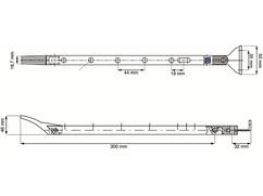 DX Raamuitzetter wit-wit ruz-s-030we 30 CM