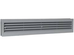 Nedco Deurventilatierooster grijs 455 X 90 mm