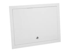 Nedco Inspectieluik met slot wit 150 X 200 mm