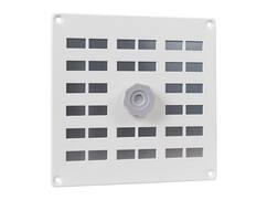 Nedco Schuifrooster aluminium gaas wit 200 X 200 mm