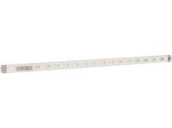 Nedco Gleufluchtrooster wit 294 X 20 mm