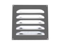 Nedco Schoepenrooster aluminium boldline 250 X 250 mm