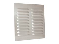 Nedco Schoepenrooster aluminium boldline 500 X 500 mm
