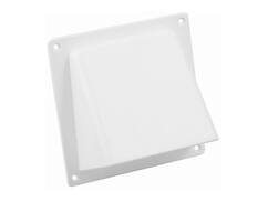 NEDCO Gevelklep WIT 150 MM