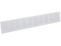 Nedco Plintrooster wit 500 X 80 mm