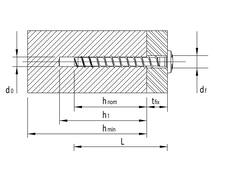Heco Multi-monti anker platkop MMS-MS 7,5X60MM 50 stuks